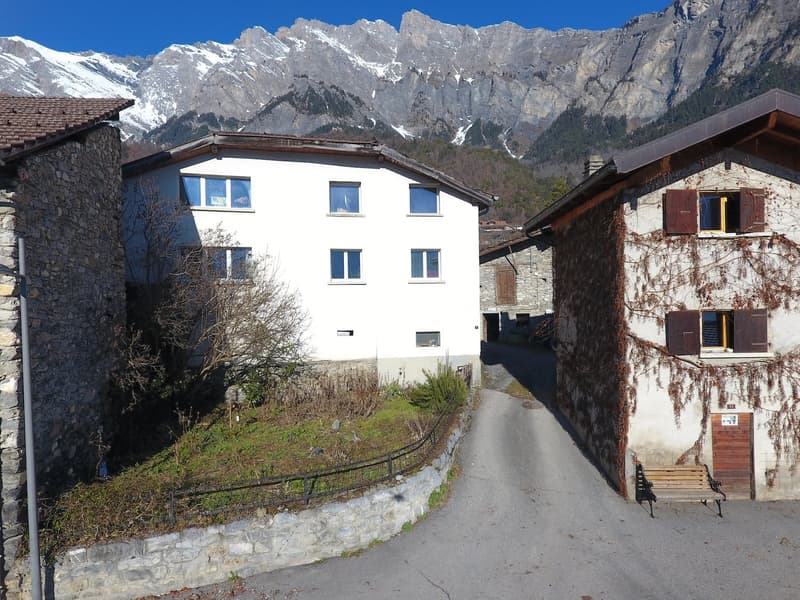 A saisir à Chamoson/VS, propriété composée de 3,5 parcelles, 1 maison et 1 grange (14)