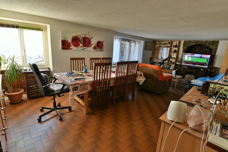 A saisir à Chamoson/VS, propriété composée de 3,5 parcelles, 1 maison et 1 grange (2)
