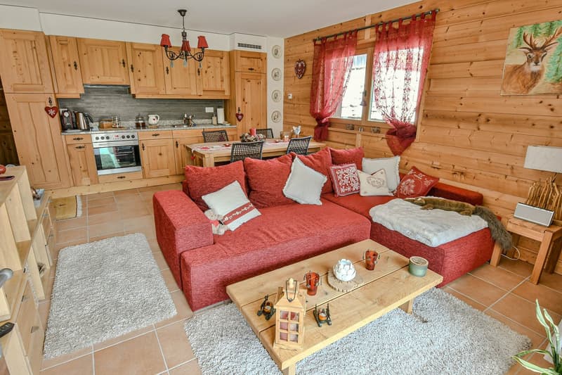 Chaleureux appartement de 2.5 pièces de standing avec grande terrasse à Ovronnaz/VS (4)