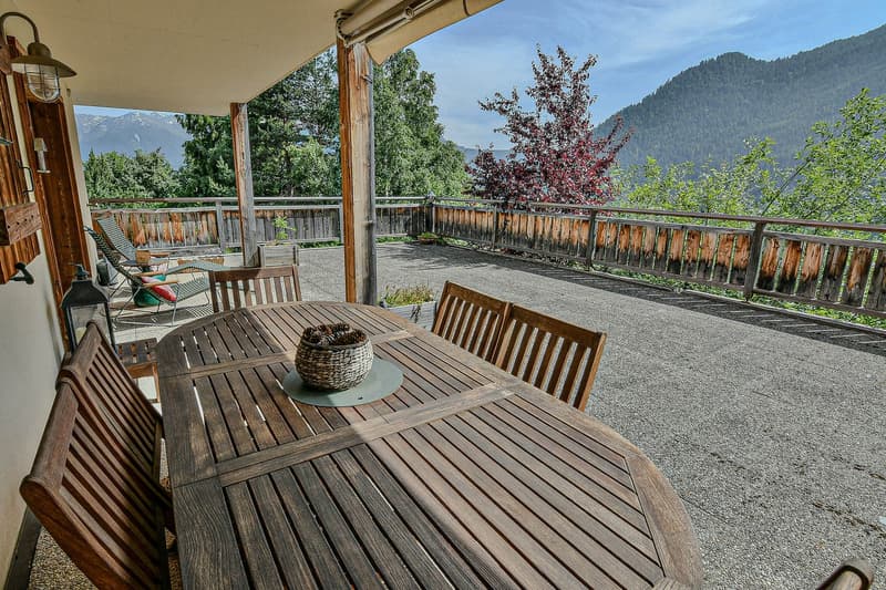 Chaleureux appartement de 2.5 pièces de standing avec grande terrasse à Ovronnaz/VS (10)