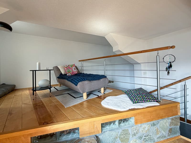 Appartement complètement atypique dans un chalet ancien à Ayent-Luc / Valais (5)