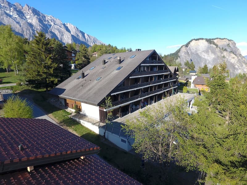 Charmant appartement de 3.5 pièces, cosy, lumineux, orienté plein sud à Ovronnaz (13)