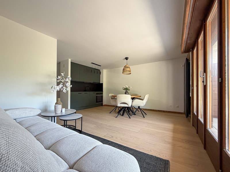 Appartement 2.5 pièces rénové avec grande terrasse sud et ouest à Ovronnaz/VS (2)