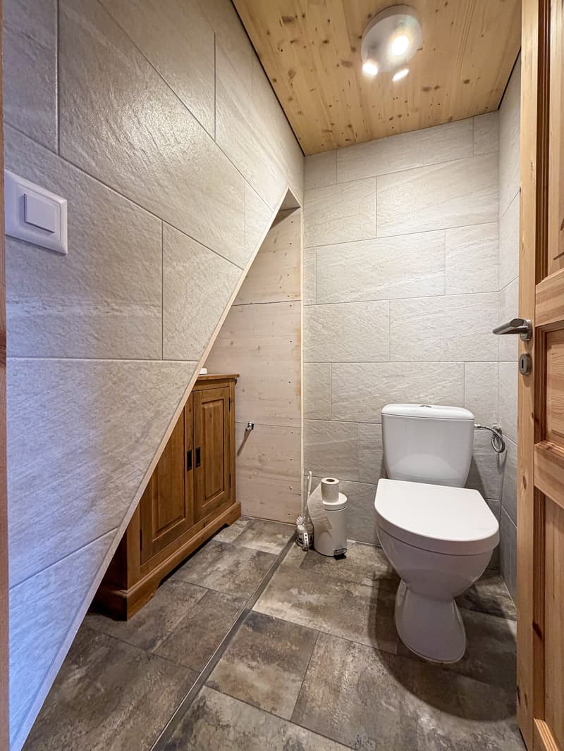 Chalet magnifiquement rénové sur une très belle parcelle plate à Ovronnaz/VS (12)
