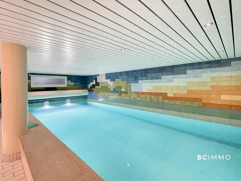 Villa de standing avec piscine intérieur (9)