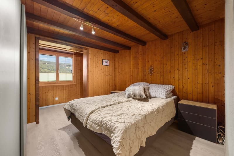 Chambre avec salle de bains en suite  rez-sup