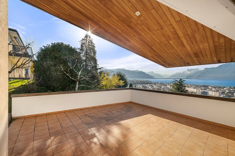 Terrasse panoramique Rez-supérieur
