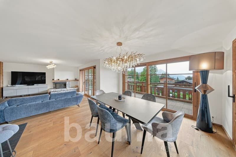 Appartement de prestige au pied des pistes avec vue panoramique (5)