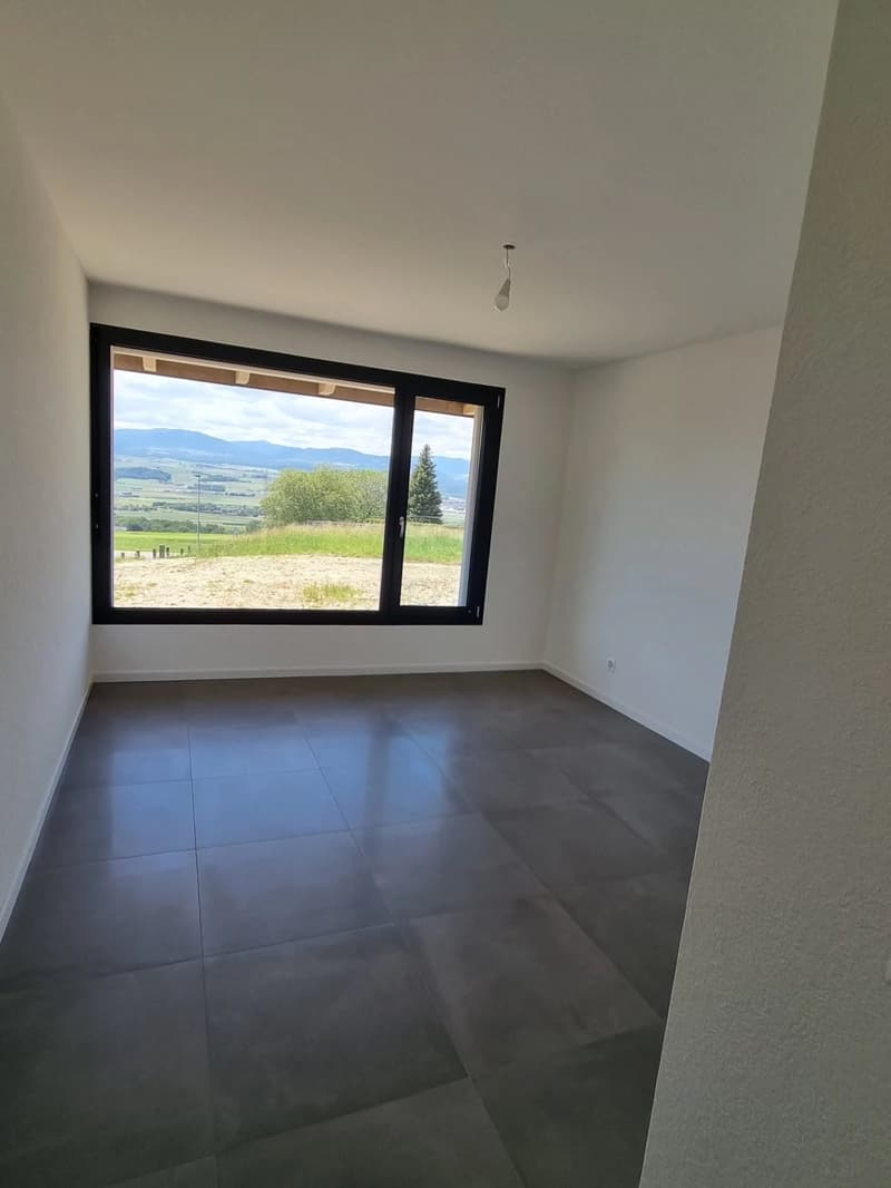 Découvrez cette magnifique maison mitoyenne de 5.5 pièces, répartie sur 3 niveaux, idéalement située, elle bénéficie d'une construction récente et de prestations de qualité, offrant un cade de vie mod (3)
