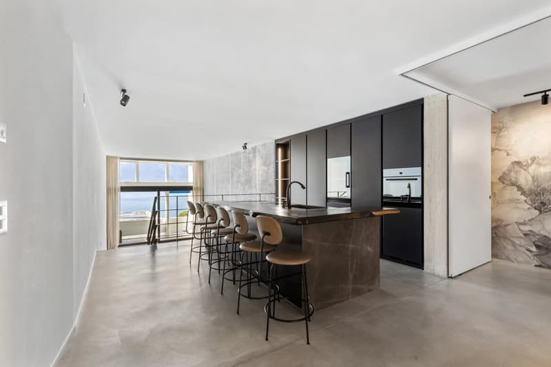 Bel appartement / loft au 4ème étage de 2.5 pièces avec possibilités d'en faire à 3.5 pièces de 150m2 (1)