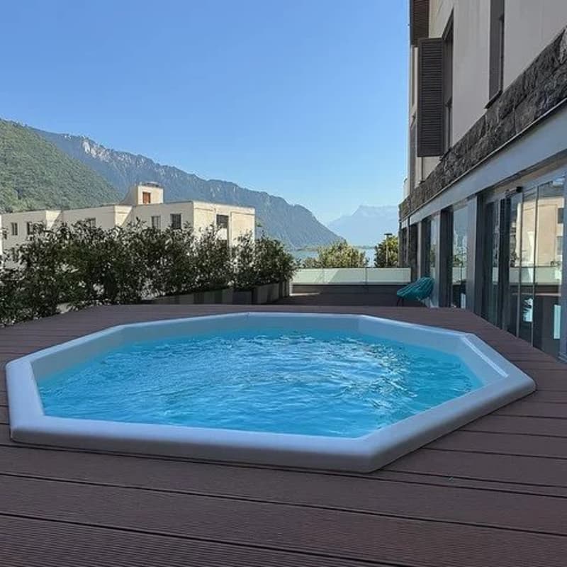 Magnifique Loft de 103m2 au coeur de Montreux - Prestations haut de gamme. (10)