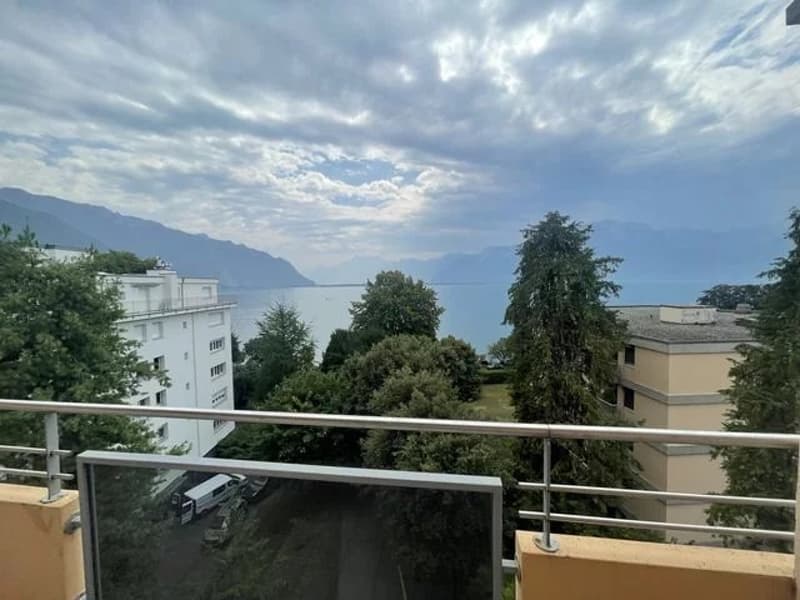 Appartement rénové de 2 pièces au 4ème étage avec une vue sur la lac. (2)