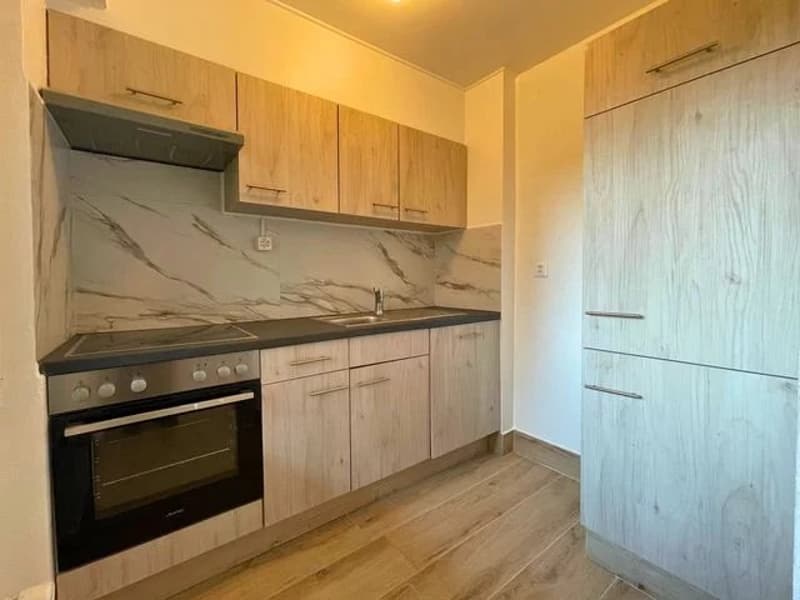 Appartement de 2 pièces au rez inférieur. (3)
