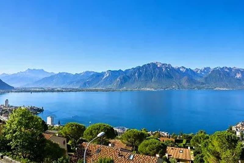 Un spacieux appartement de 3 pièces de 120 m² situé au 2ème étage, disposant d'un rooftop et offrant une vue imprenable sur le lac. (10)
