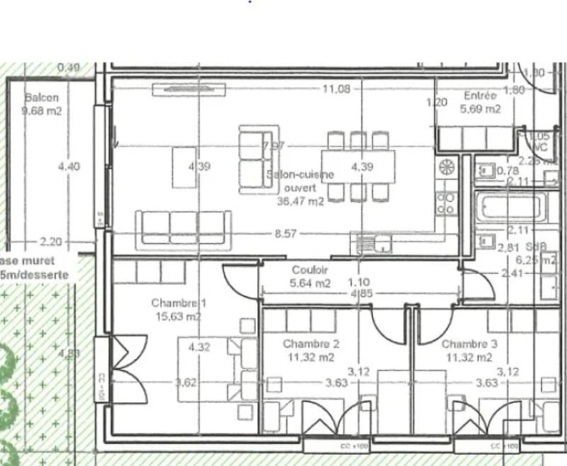 Nouvelle construction proposant des appartements de 4,5 pièces. (4)