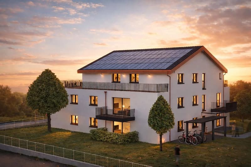 Nouvelle construction proposant des appartements de 4,5 pièces. (1)