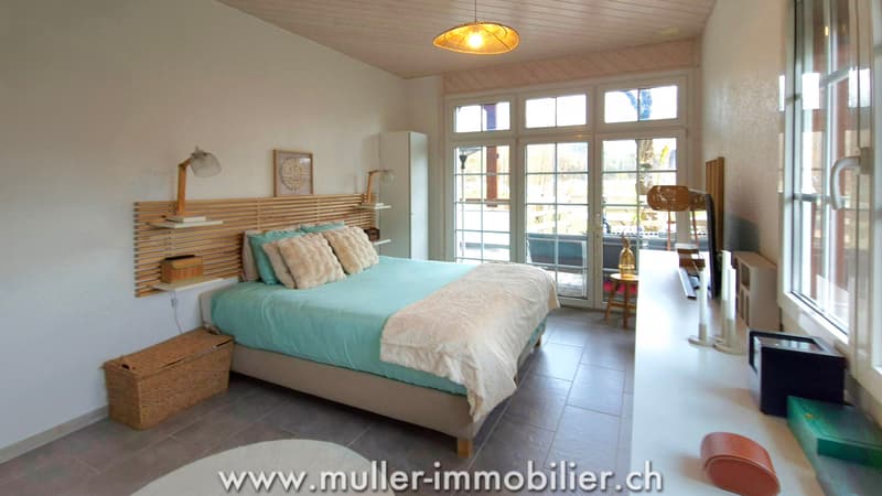 Appartement rénové avec jardin dans un ancien moulin, à Carrouge VD (5)