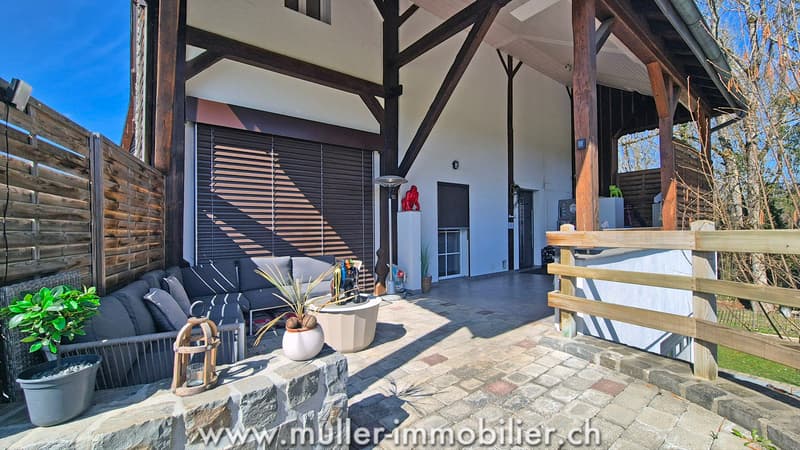 Appartement rénové avec jardin dans un ancien moulin, à Carrouge VD (10)