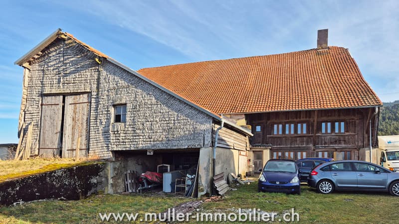 Grande ferme à rénover à quelques minutes de Bulle (11)
