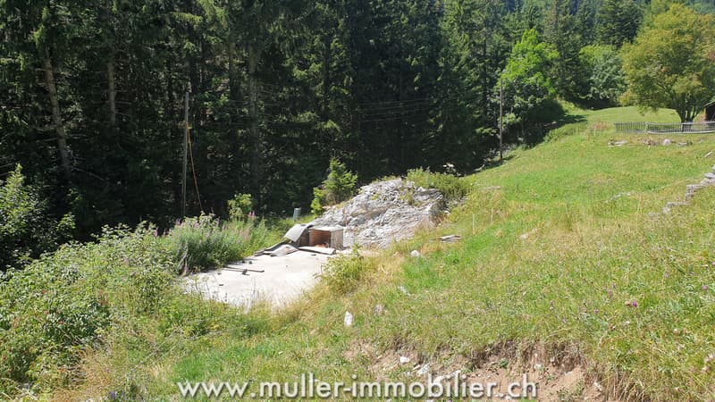 Terrain constructible avec permis en force à Savièse (3)