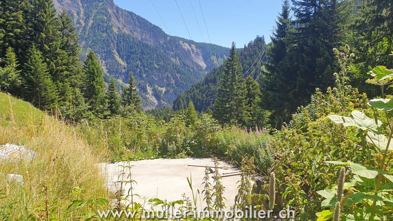 Terrain constructible avec permis en force à Savièse (6)