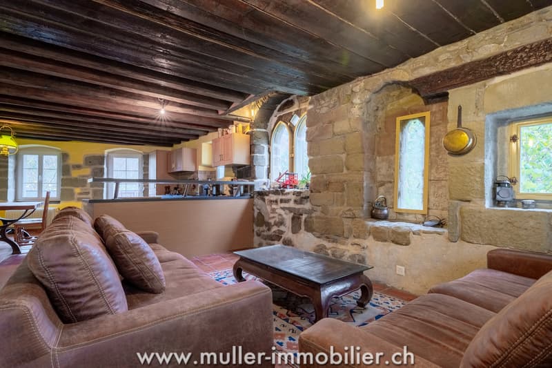 Superbe appartement rénové en plein coeur du bourg de Moudon (5)