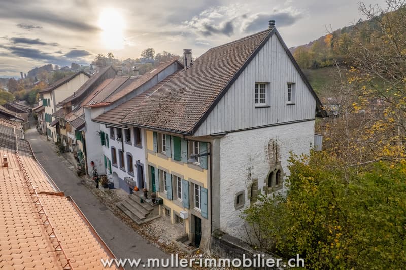 Superbe appartement rénové en plein coeur du bourg de Moudon (2)