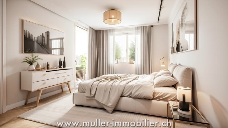 Bel appartement lumineux avec balcon, financement avantageux ! (7)