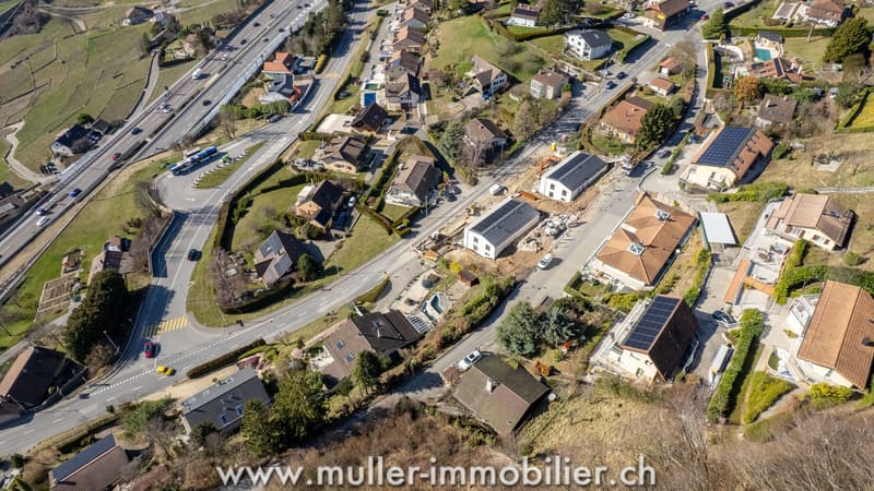 Chalet avec vue exceptionnelle sur parcelle constructible à Grandvaux (10)