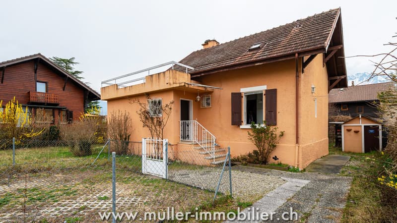 Charmante villa avec jardin dans le quartier Sous-gare à Aigle (2)