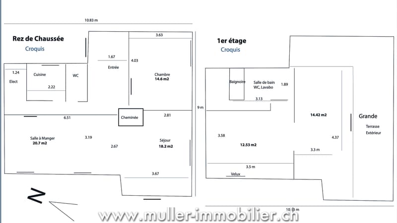 Charmante villa avec jardin dans le quartier Sous-gare à Aigle (12)