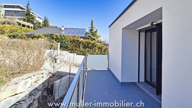 Appartement  neuf en duplex avec une vue splendide proche de Sion (11)