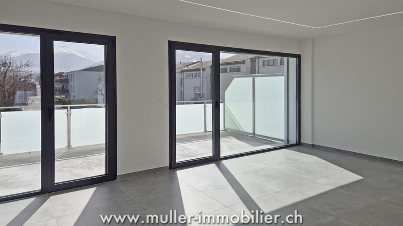 Appartement  neuf en duplex avec une vue splendide proche de Sion (3)