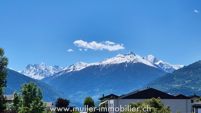 Appartement  neuf en duplex avec une vue splendide proche de Sion (12)