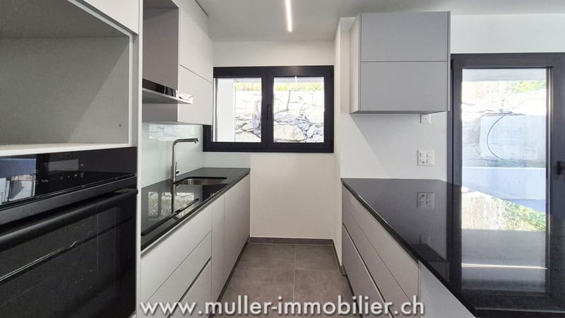 Appartement  neuf en duplex avec une vue splendide proche de Sion (6)