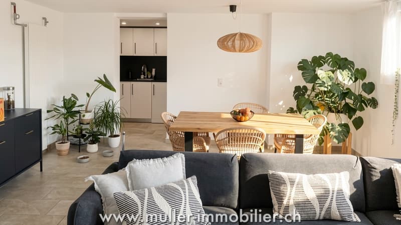 Jolie villa de deux appartements à Belfaux (4)