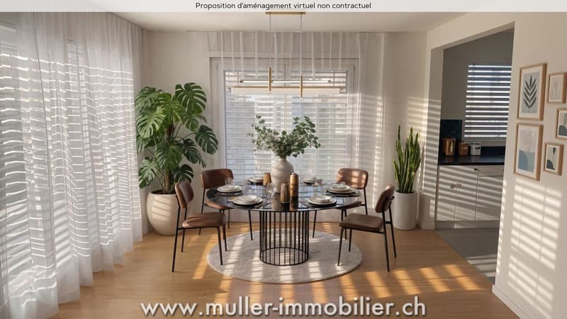 Jolie villa de deux appartements à Belfaux (7)
