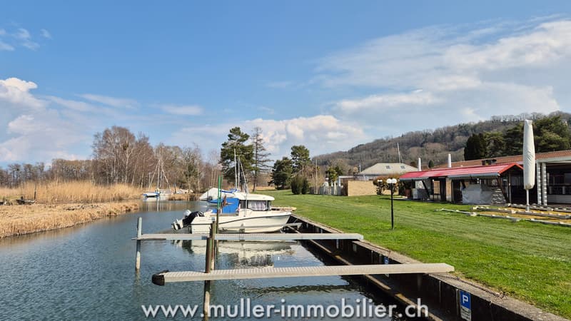 Villa en madrier à quelques pas de la lagune à Cheyres (12)