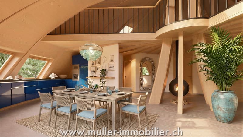 Maison Domespace à vendre à 10 min de Romont (2)