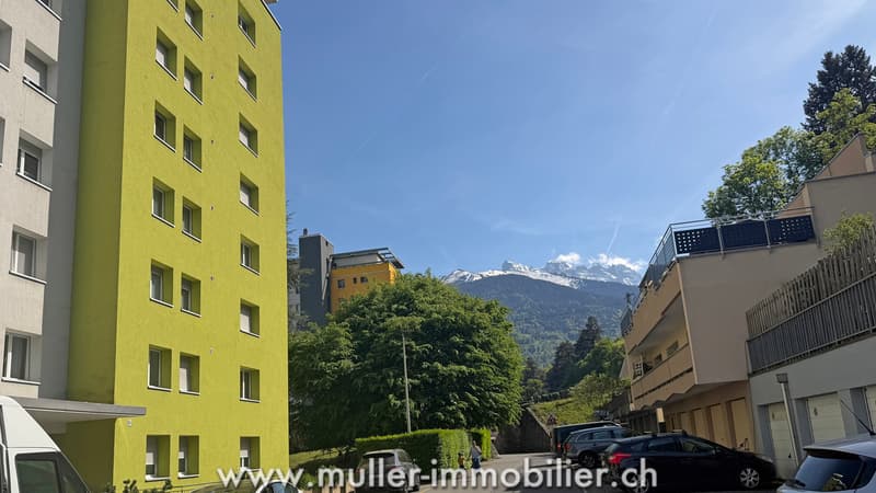 Appartement 3.5 pièces rénové avec balcon à Monthey (8)
