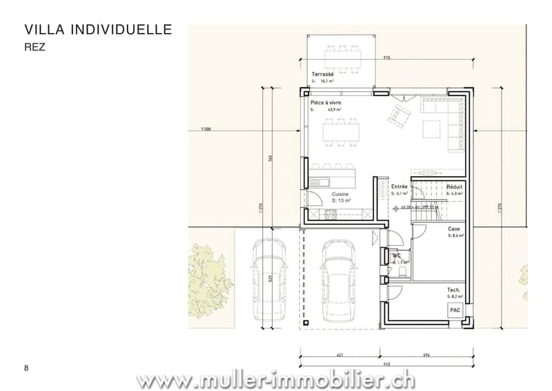 Villa individuelle avec vue panoramique à Aigle (7)