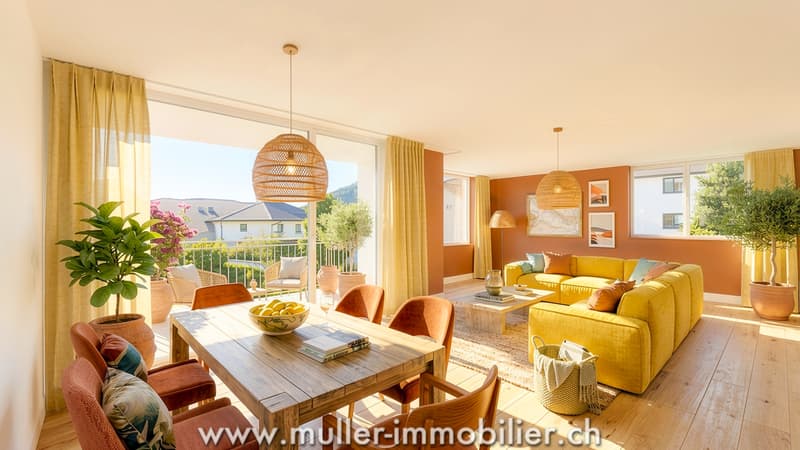 Bel appartement familial avec balcon (2)