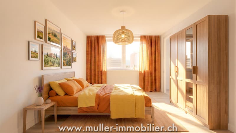 Bel appartement familial avec balcon (3)