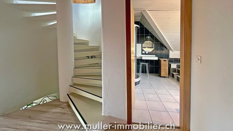Grande villa de 3 appartements indépendants et vitrine commerciale (10)
