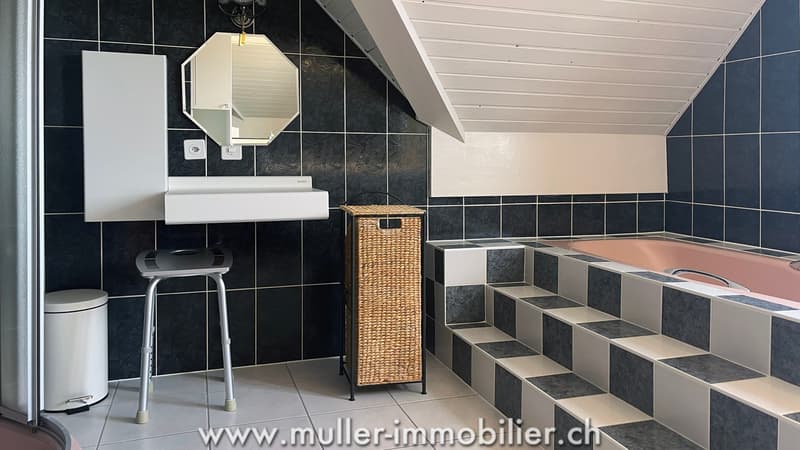 Grande villa de 3 appartements indépendants et vitrine commerciale (11)