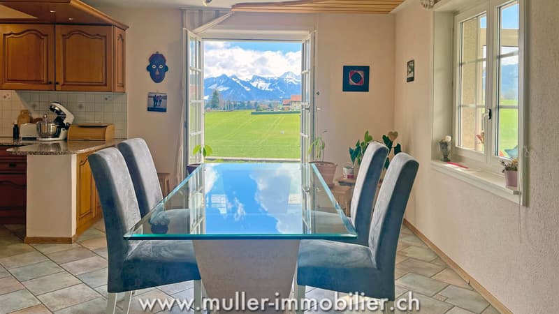 Grande villa de 3 appartements indépendants et vitrine commerciale (3)