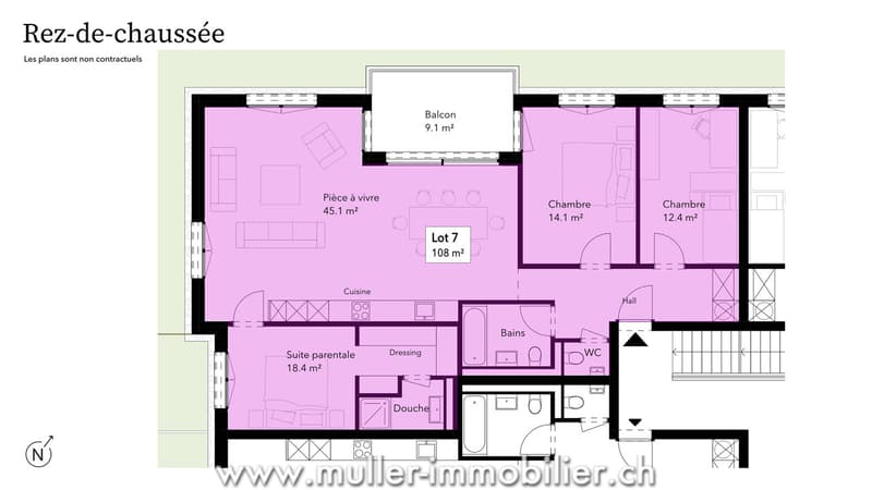 Appartement un cadre de vie idéal pour votre famille à 4 min d'Ursy (7)