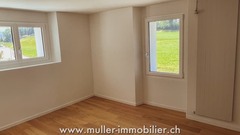 Jolie villa individuelle avec vue dégagée sur la campagne. (4)
