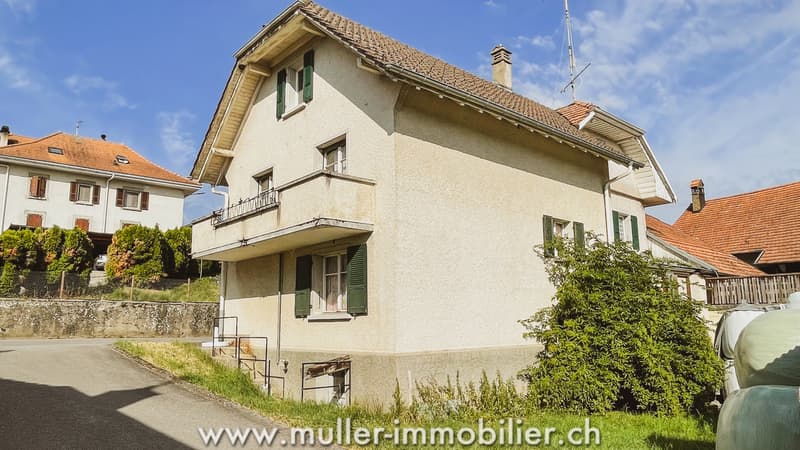 Maison villageoise à Villarsiviriaux (1)