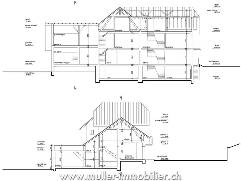 Maison villageoise à Villarsiviriaux (9)